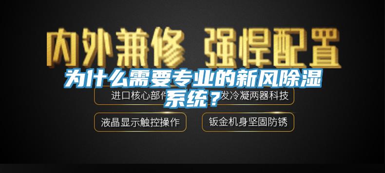 為什么需要專業(yè)的新風除濕系統(tǒng)？