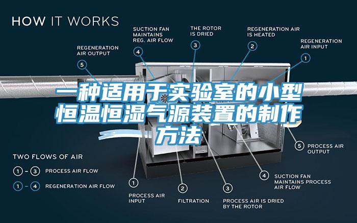 一種適用于實(shí)驗(yàn)室的小型恒溫恒濕氣源裝置的制作方法