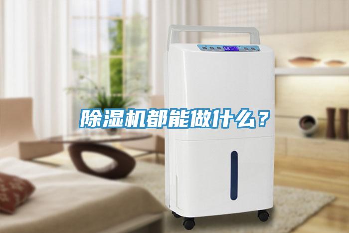 除濕機都能做什么？