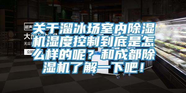 關(guān)于溜冰場室內(nèi)除濕機(jī)濕度控制到底是怎么樣的呢？和成都除濕機(jī)了解一下吧！