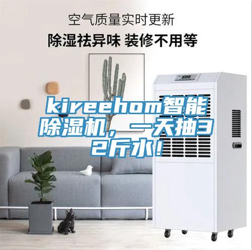 kireehom智能除濕機，一天抽32斤水！