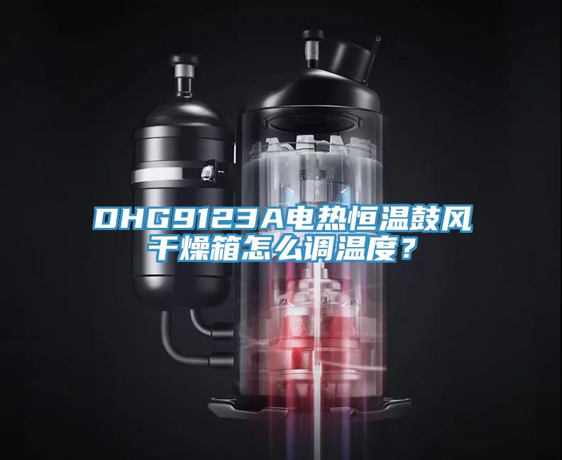 DHG9123A電熱恒溫鼓風(fēng)干燥箱怎么調(diào)溫度？