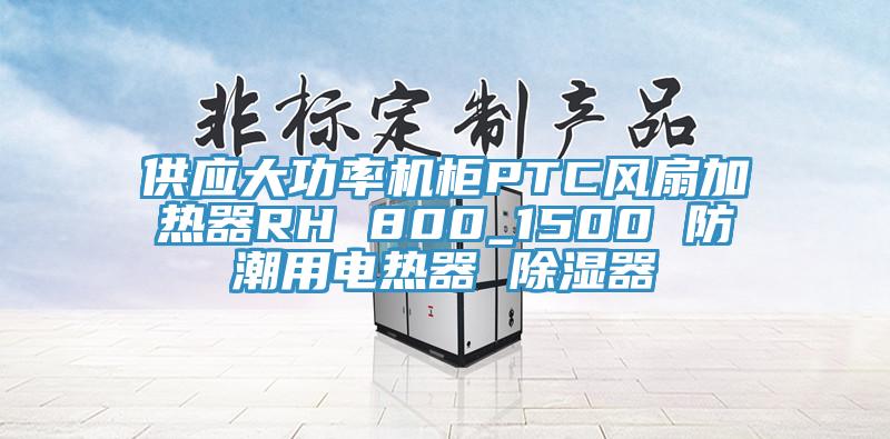 供應大功率機柜PTC風扇加熱器RH 800_1500 防潮用電熱器 除濕器