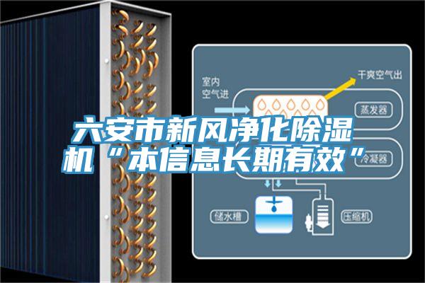 六安市新風(fēng)凈化除濕機(jī)“本信息長期有效”