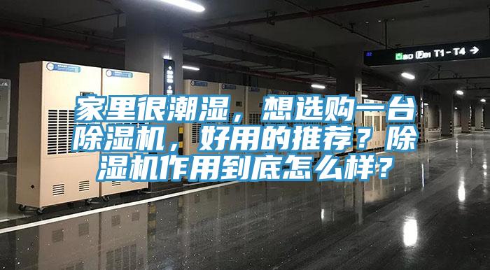 家里很潮濕，想選購(gòu)一臺(tái)除濕機(jī)，好用的推薦？除濕機(jī)作用到底怎么樣？