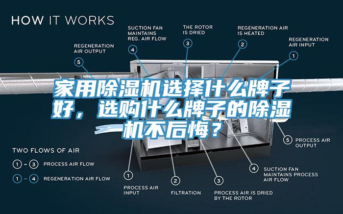 家用除濕機選擇什么牌子好，選購什么牌子的除濕機不后悔？