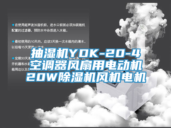 抽濕機YDK-20-4空調(diào)器風(fēng)扇用電動機20W除濕機風(fēng)機電機