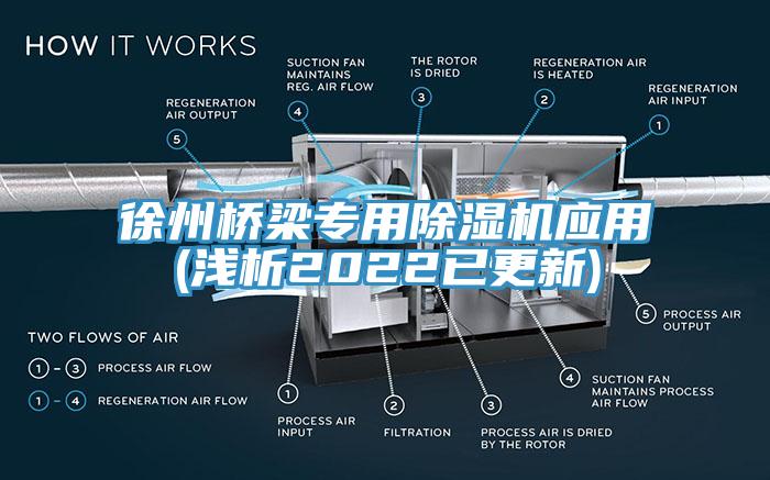 徐州橋梁專(zhuān)用除濕機(jī)應(yīng)用(淺析2022已更新)