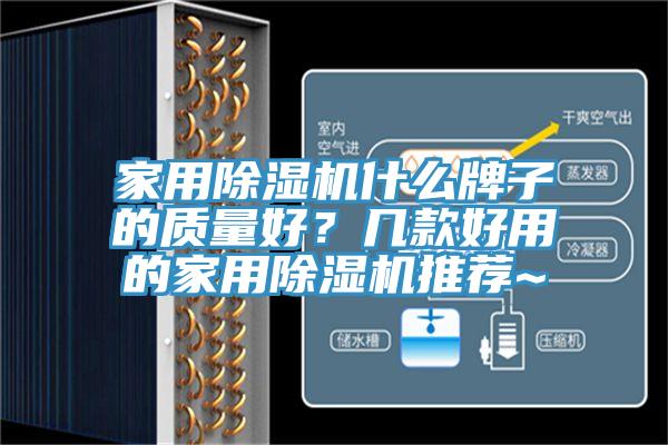 家用除濕機什么牌子的質量好？幾款好用的家用除濕機推薦~