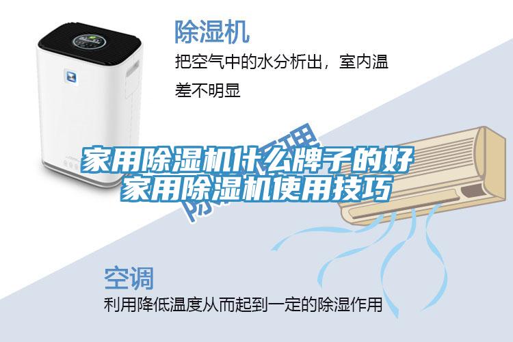 家用除濕機什么牌子的好 家用除濕機使用技巧