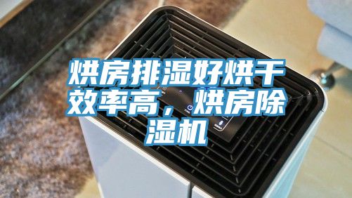 烘房排濕好烘干效率高，烘房除濕機