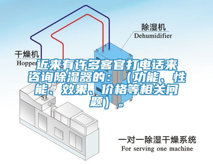 近來有許多客官打電話來咨詢除濕器的：（功能、性能、效果、價格等相關問題）。