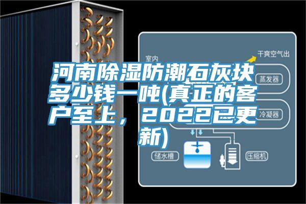 河南除濕防潮石灰塊多少錢一噸(真正的客戶至上，2022已更新)