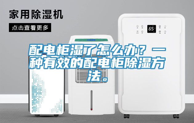 配電柜濕了怎么辦？一種有效的配電柜除濕方法。