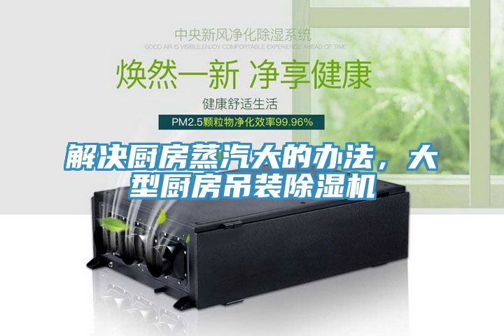 解決廚房蒸汽大的辦法，大型廚房吊裝除濕機